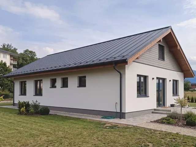 Dokončený klasický bungalov